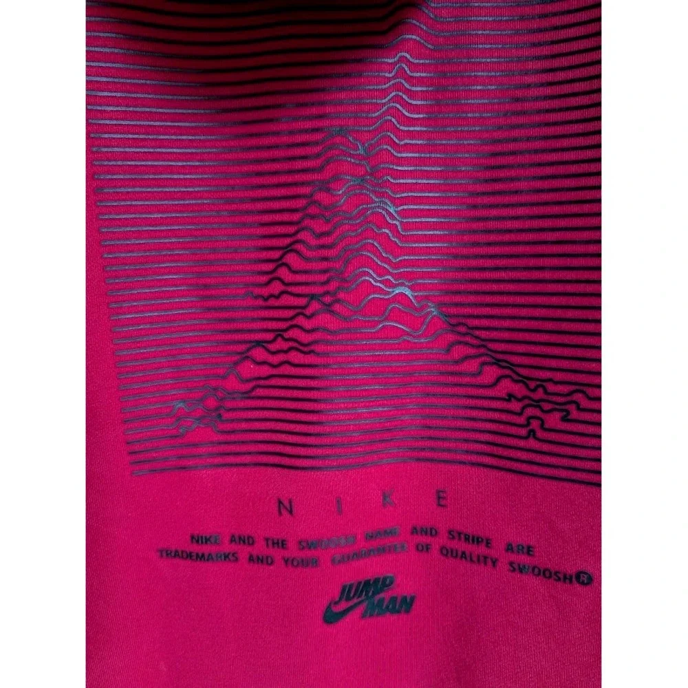 Jordan Hoodie Mens S Red Altitude Pullover Sweatshirt Nike Jumpman Graphic Logo